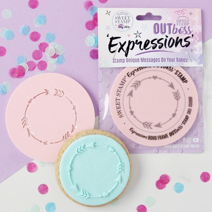 Sweet Stamps - OUTboss Expressions - Boho Frame