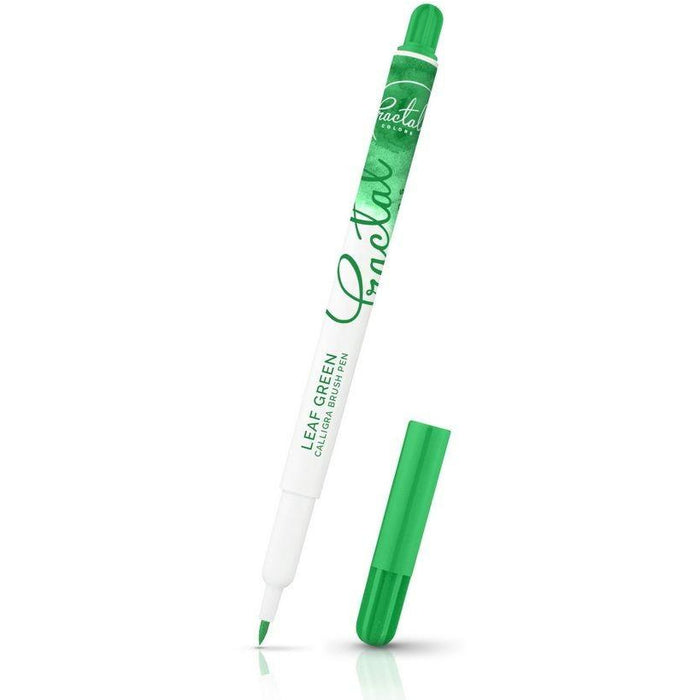 Fractal - Calligra Brush Pen - Leaf Green