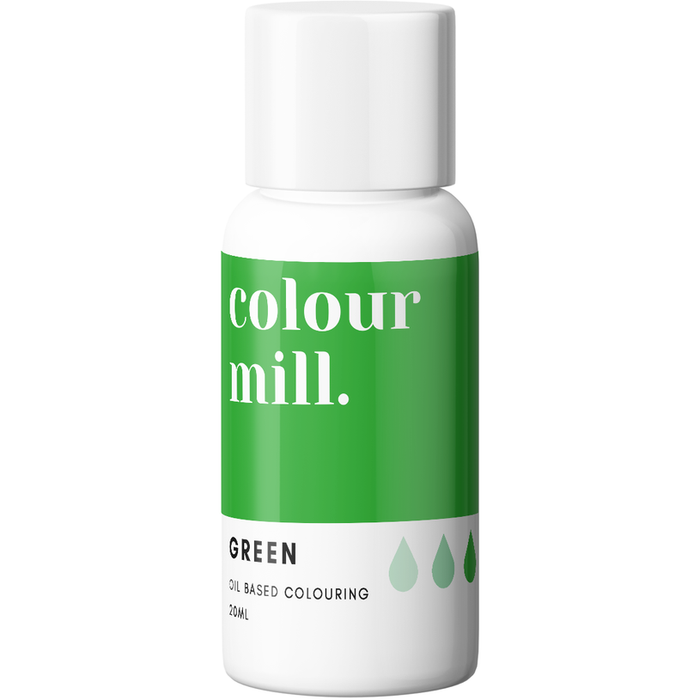 Colour Mill - Oil Based Colouring Green - 20ml