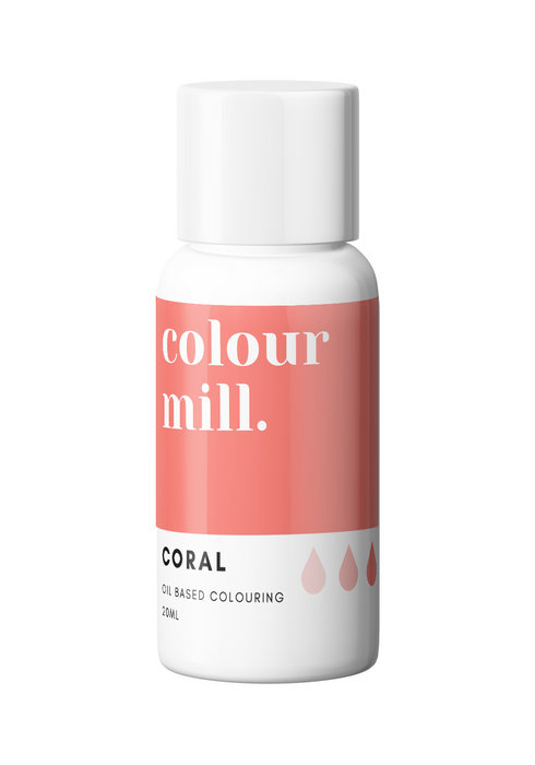 Colour Mill - Oil Based Colouring Coral - 20ml