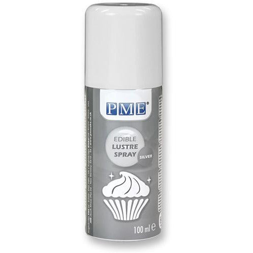 PME Edible Lustre Spray - Silver