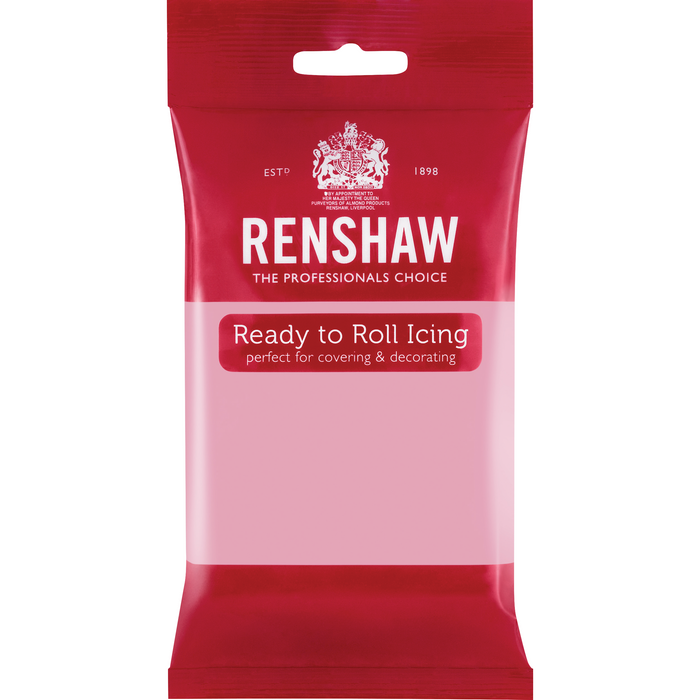 Renshaw - Ready To Roll Pink Sugar Paste - 250g