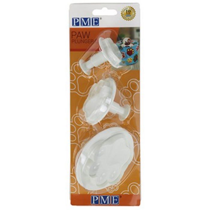 PME Paw Plunger Cutter - Set Of 3