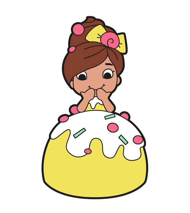 Zoe's Fancy Cakes Doll Pin - Yellow