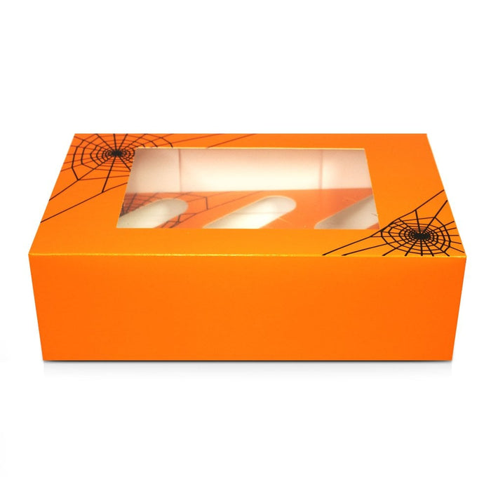 Halloween Cobweb Design Cupcake Box