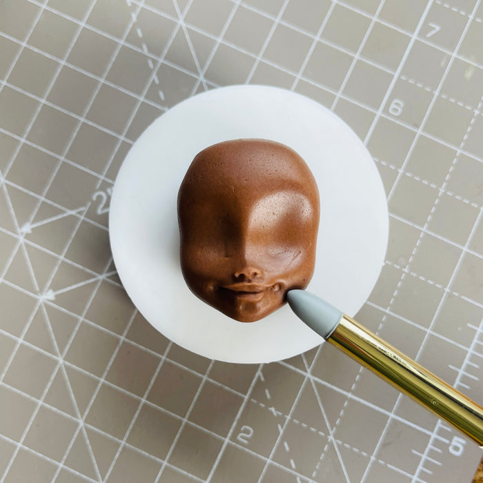 Cake Topper Face Mould without Eyes by Zoe's Fancy Cakes - Becca - SECONDS