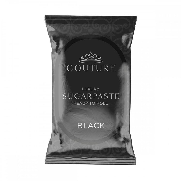 Couture - NEW Black Sugarpaste 1kg