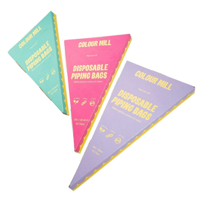 Colour Mill Disposable Piping Bags x 50