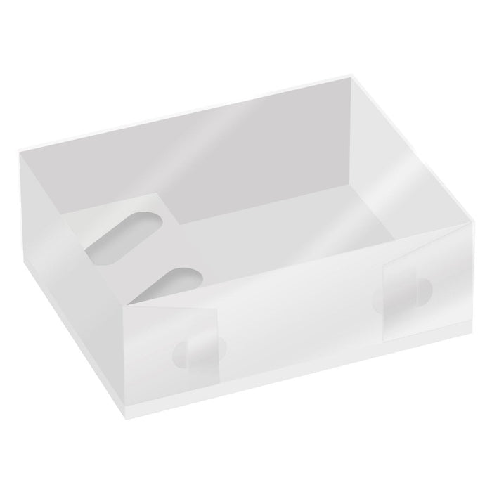 Hamper & Cupcake Box - Holds 2 ( Pack Of 2 )