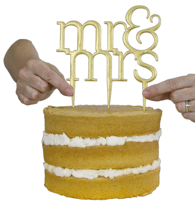 PME Cake Topper Cutter - Mr & Mrs ( Modern )