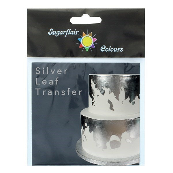 Sugarflair - Edible Silver Leaf Transfer Sheet - Single
