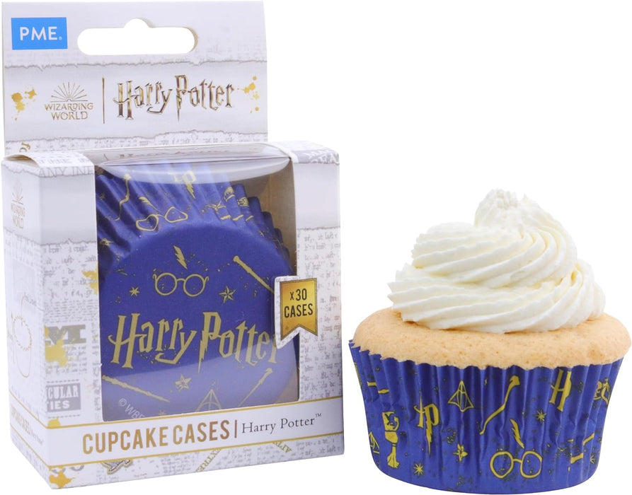 Harry Potter Foil-Lined Cupcake Cases, Pack Of 30 ( Wizarding ) )
