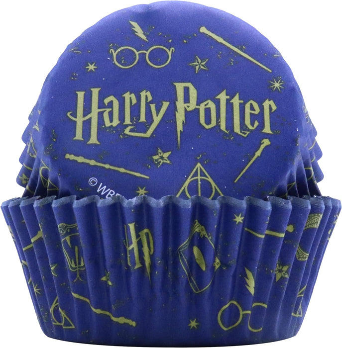 Harry Potter Foil-Lined Cupcake Cases, Pack Of 30 ( Wizarding ) )