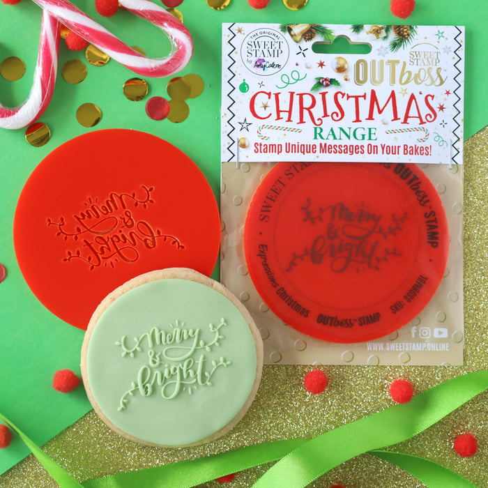 Sweet Stamps - OUTboss Christmas Range - Merry & Bright