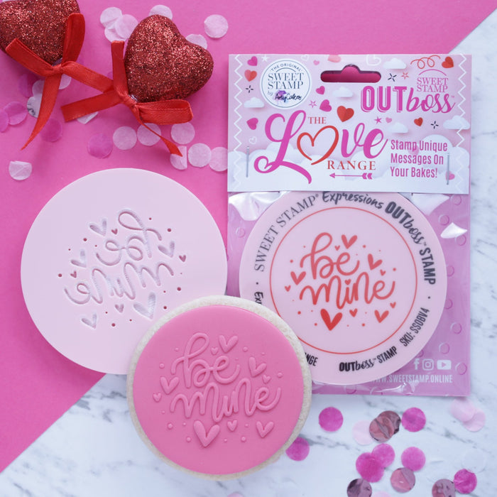 Sweet Stamps - OUTboss Love - Be Mine Hearts