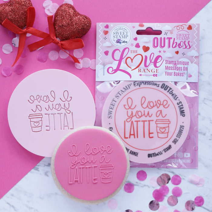 Sweet Stamps - OUTboss Expressions - Love You a Latte