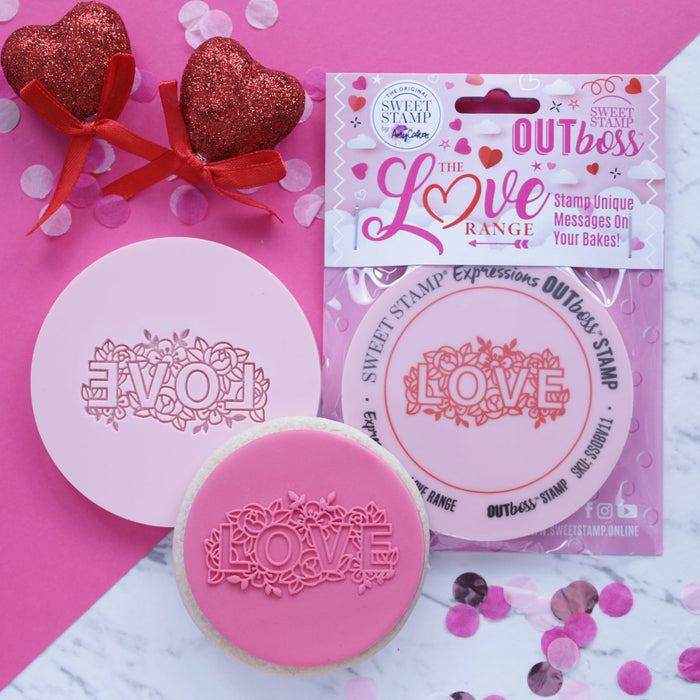 Sweet Stamps - OUTboss Love - Floral LOVE