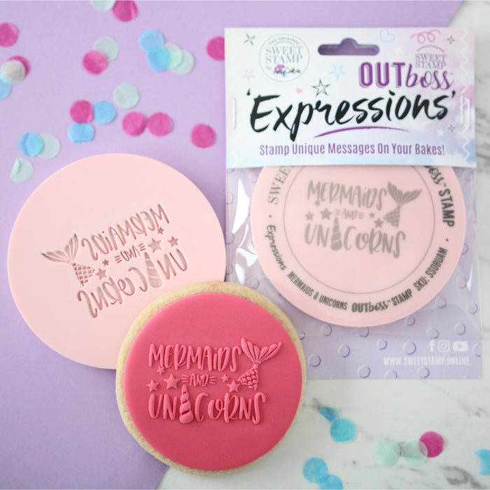 Sweet Stamps - OUTboss Expressions - Mermaids & Unicorns