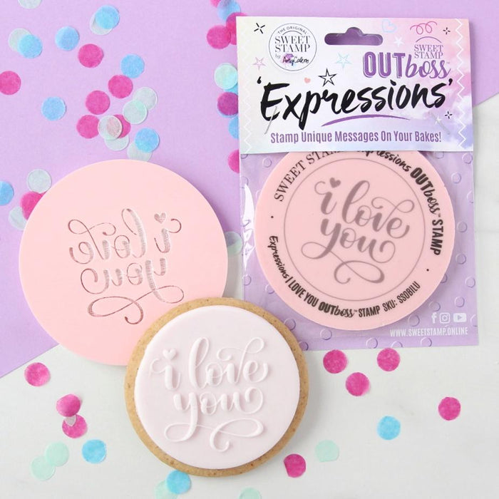 Sweet Stamps - OUTboss Expressions - I Love You