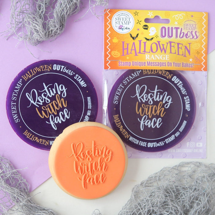 Sweet Stamps - OUTboss Halloween - Resting Witch Face