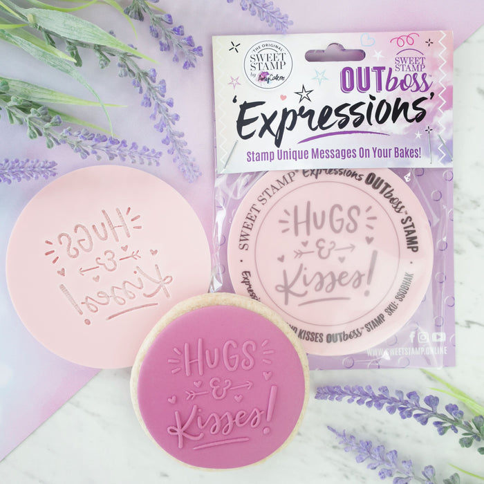 Sweet Stamps - OUTboss Expressions - Hugs & Kisses