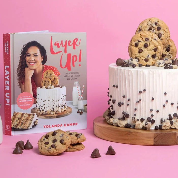 Layer Up!: The Ultimate Glow Up Guide for Cakes from How to Cake Its Yolanda Gampp - Signed Hard Back Copy - Book