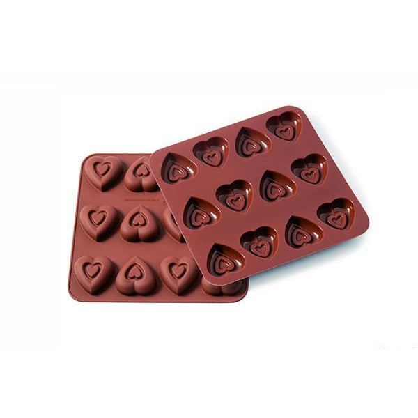 Silikomart Hearts Mould - Wonder chocolates
