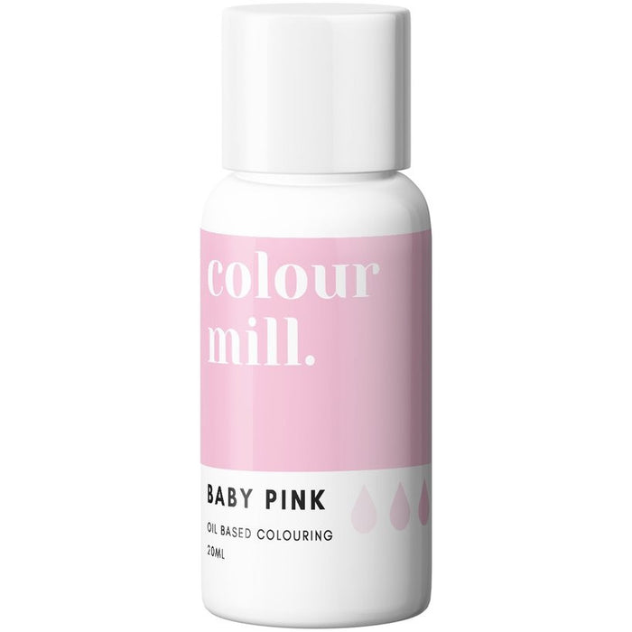 Colour Mill - Oil Based Colouring Baby Pink - 20ml