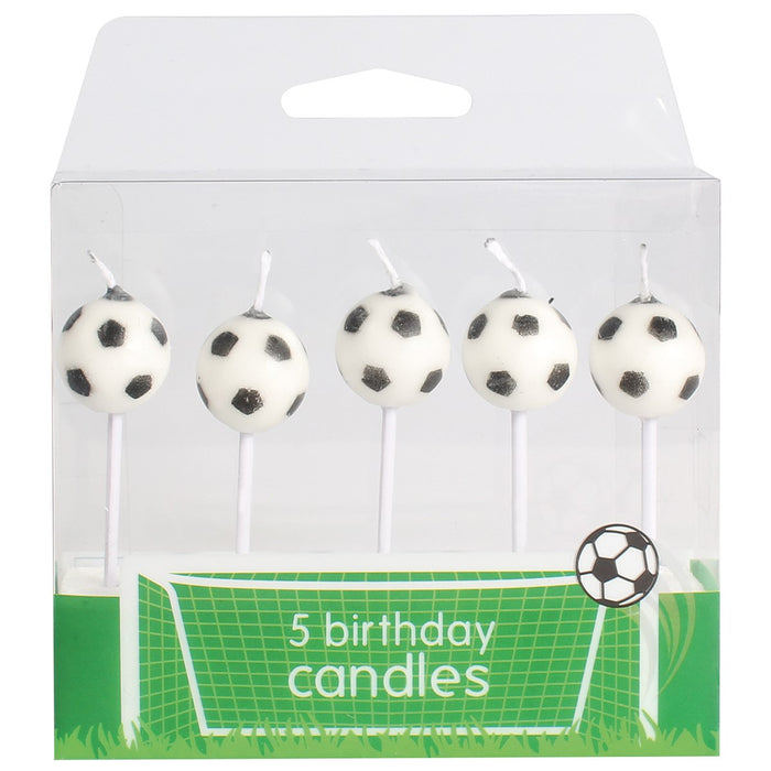 Culpitt - Football Candles - 5 pack