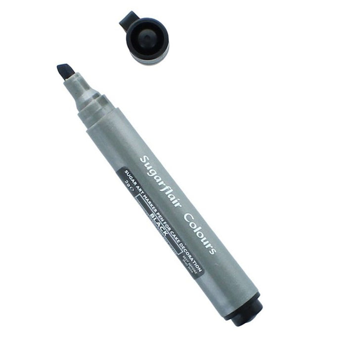 Sugarflair - Edible Art Marker Pen - Black