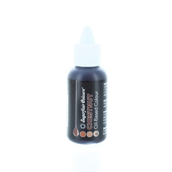 Sugarflair - Oil Based Colouring Chestnut - 30ml