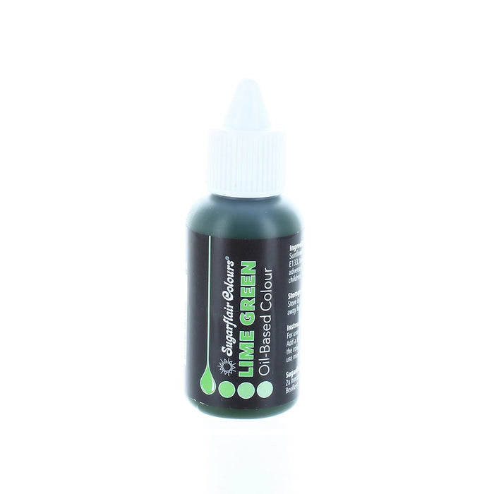 Sugarflair - Oil Based Colouring Lime Green - 30ml