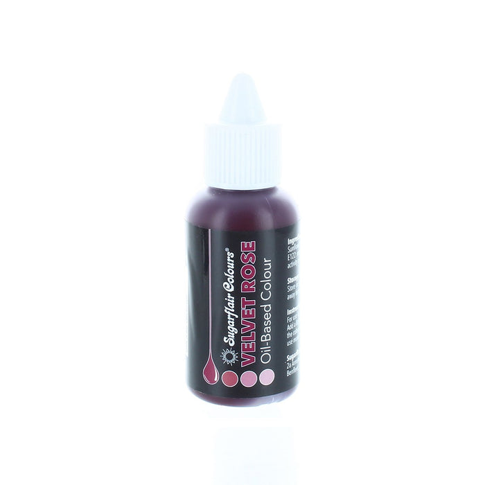 Sugarflair - Oil Based Colouring Velvet Rose - 30ml