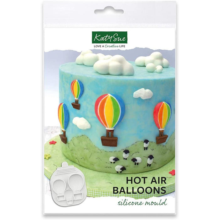 Katy Sue - Hot Air Balloons Silicone Mould