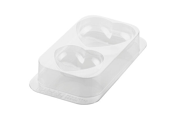 Silikomart Secret Love (Hearts) Thermoformed Mould for Chocolate