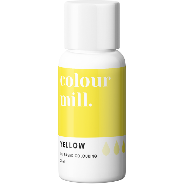 Colour Mill - Oil Based Colouring Yellow - 20ml