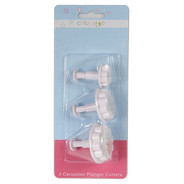 Cake Star - Carnation Plunger Cutters