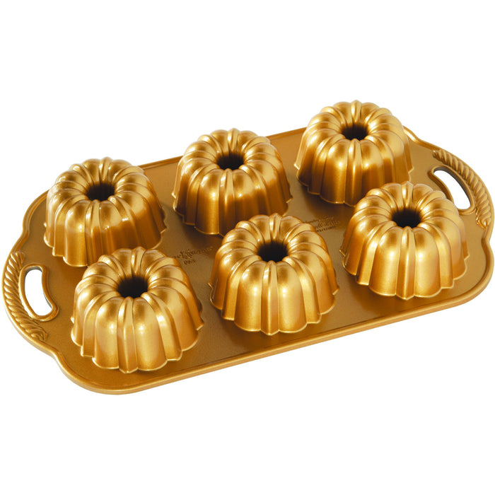 Anniversary Bundtlette Pan - Gold - Nordic Ware