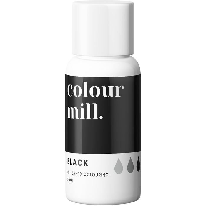 Colour Mill - Oil Based Colouring Black - 20ml