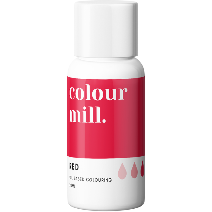 Colour Mill - Oil Based Colouring Red - 20ml
