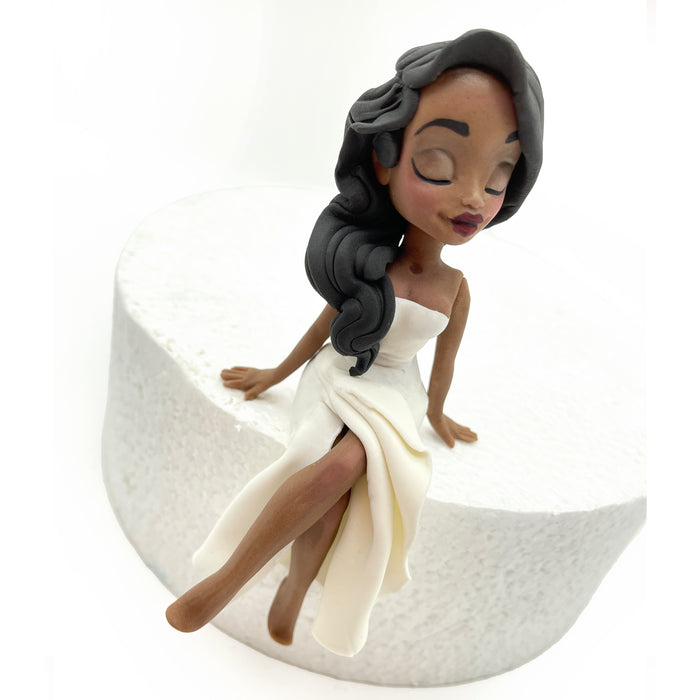 Cake Topper Small Adult Female Figure Mould by Zoe's Fancy Cakes - Full Set (Includes Gemma Head)