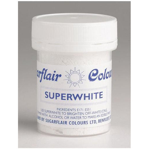 Sugarflair - Superwhite Icing Whitener - 20g
