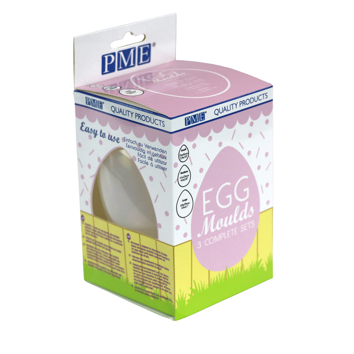 PME Easter Egg Moulds - Complete Set of 3