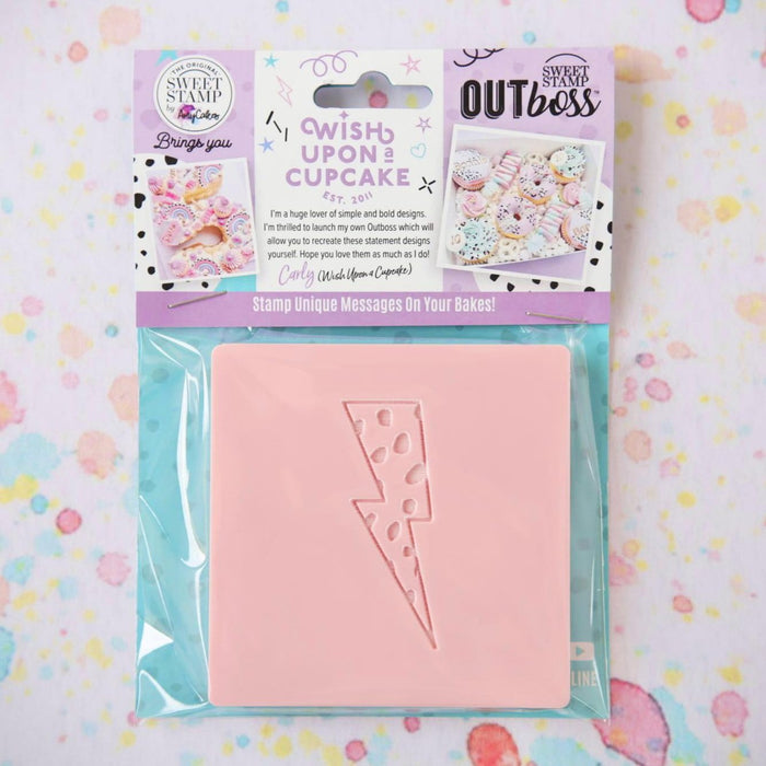 Sweet Stamps - OUTboss / Wish Upon a Cake -  Dalmatian Lightening Bolt