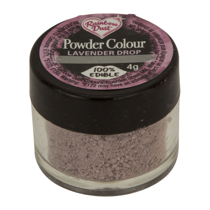 Rainbow Dust Lavender Drop Edible Powder
