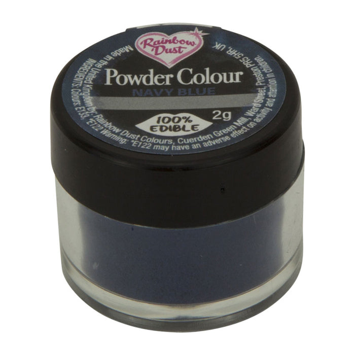 Rainbow Dust Navy Blue Edible Powder