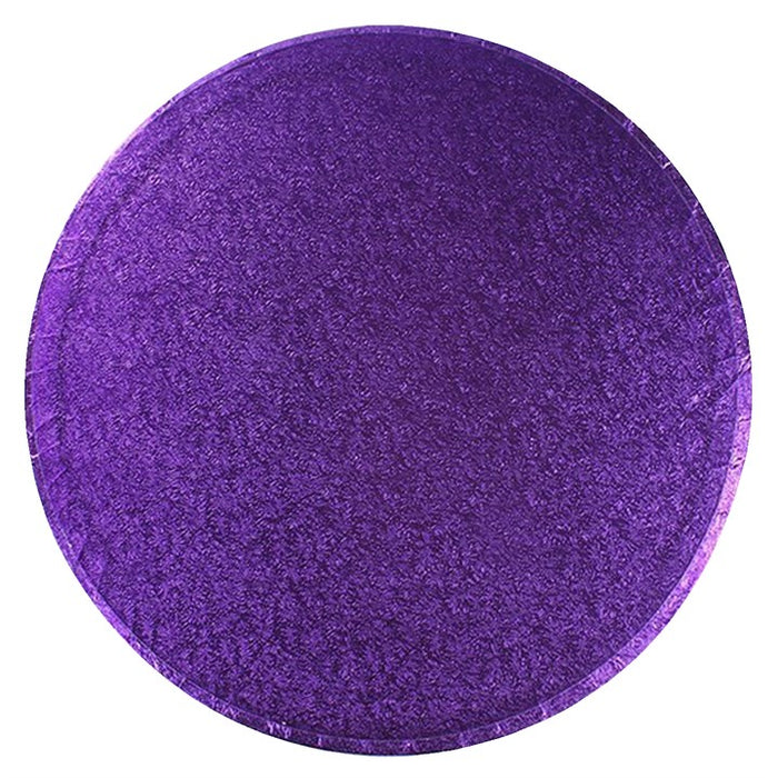 Purple Round Cake Drums