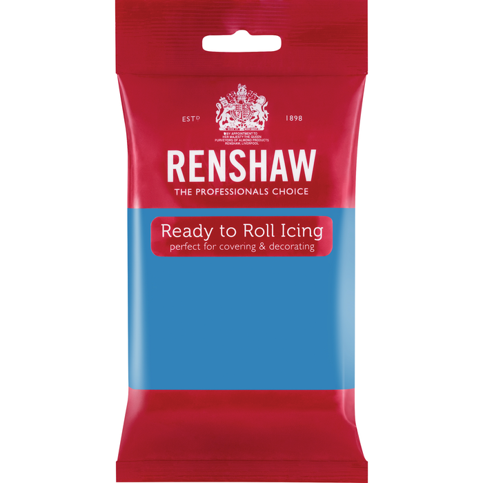 Renshaw - Ready To Roll Turquoise Sugar Paste - 250g