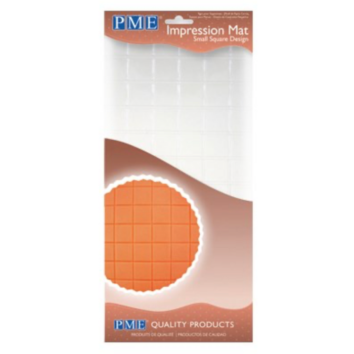 PME - Small Square Design Impression Mat
