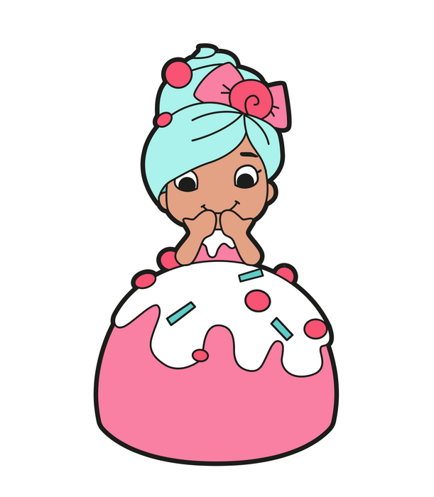 Zoe's Fancy Cakes Doll Pin - Pink